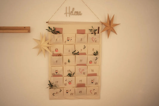 Personalized Advent Calendar for Kids | DIY Calendar with Iron-On Transfers | Advent Calendar for Filling & Designing Yourself - Calendar Kids